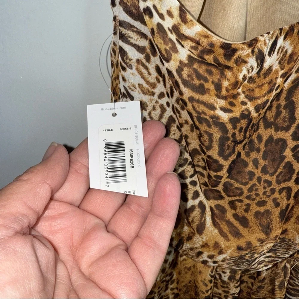 Bisou Bisou Animal Print Dress - Picture 7 of 10